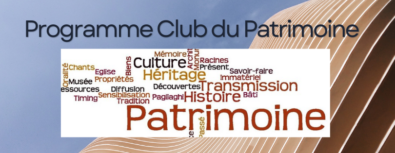 Programme Club du Patrimoine